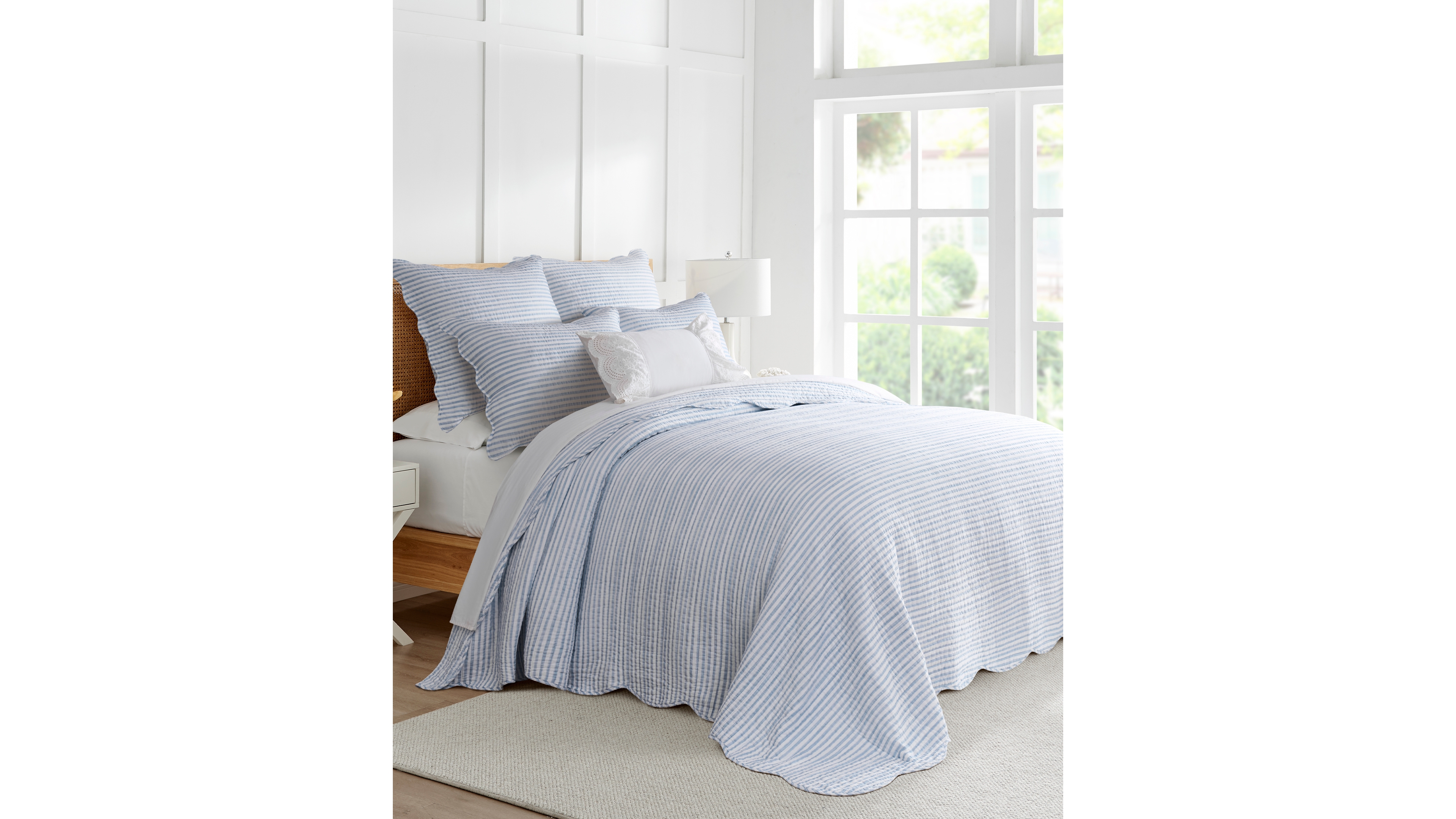 Levtex Home Martha Stripe Reversible 3-Pc. Bedspread Set, Full