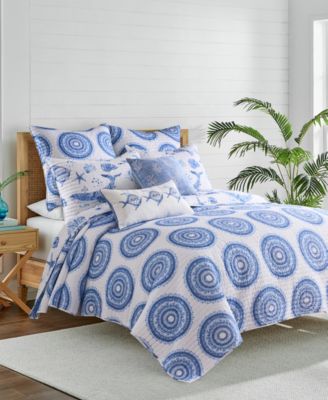 Home Batik Ocean Reversible 3-Pc. Quilt Set, Full/Queen