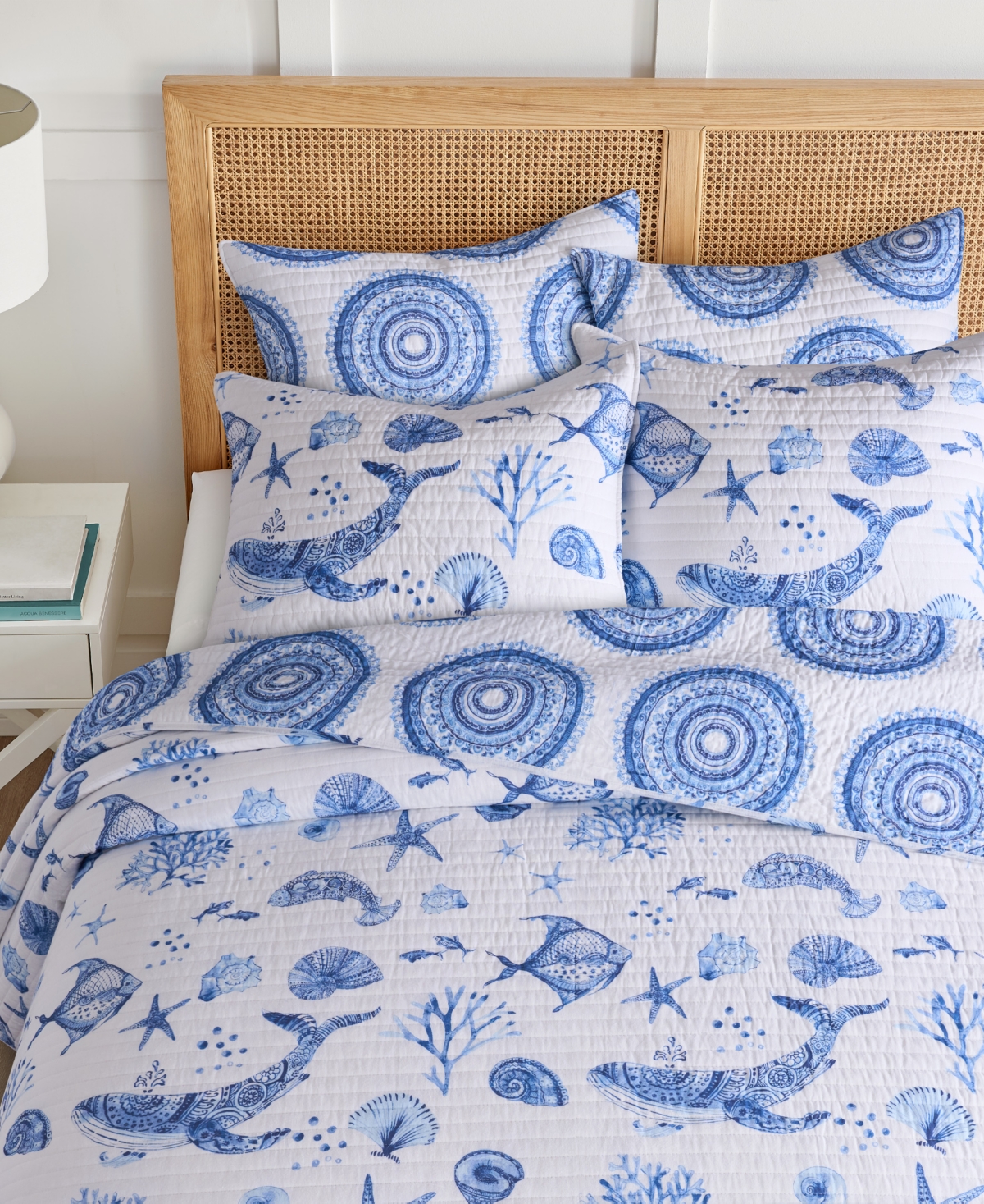 Levtex Home Batik Ocean 2-Pc. Sham Set, European
