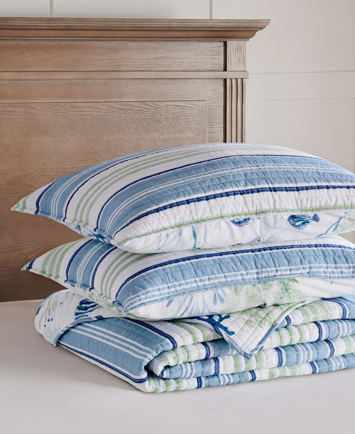 Levtex Home Harbor Bay Reversible 3-Pc. Quilt Set, King/California King