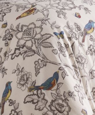Home Mockingbird Reversible 2-Pc. Comforter Set, Twin/Twin XL