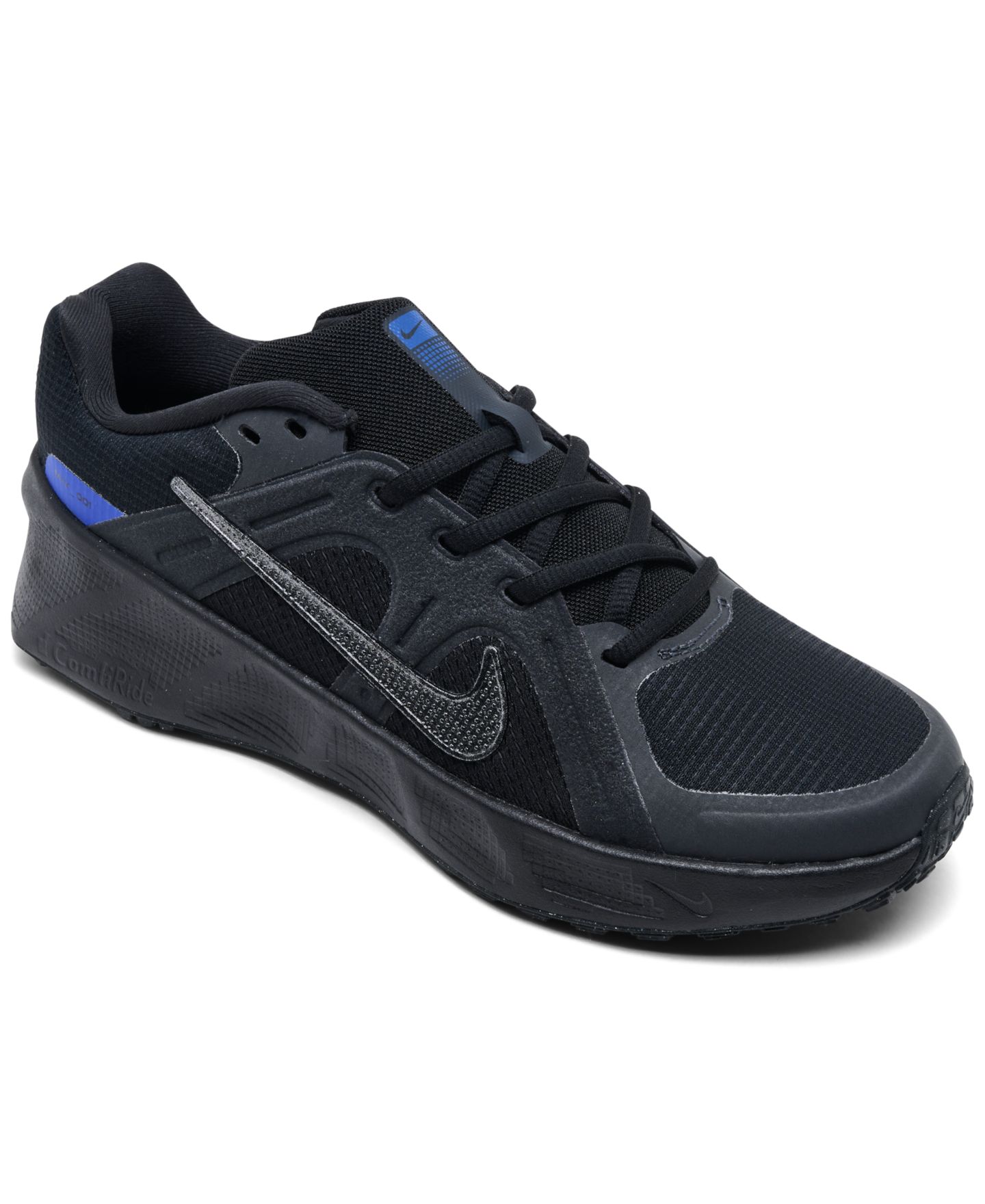 Кроссовки Nike City Response Running для мальчиков, цвет: Чёрный / Синий — фото 1