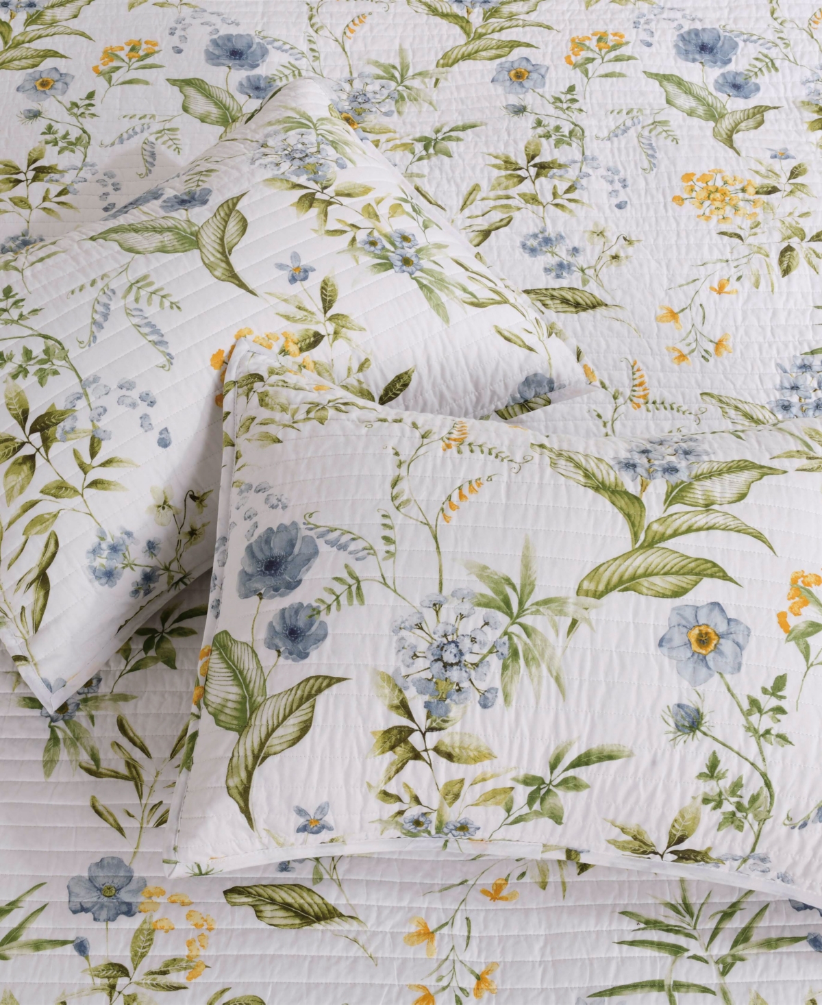 Levtex Viviana Watercolor Floral 3-pc. Quilt Set, King In Multi