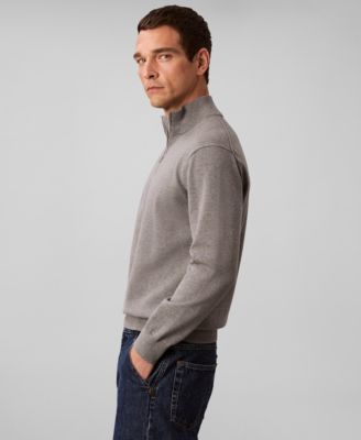 Men's Quarter Zip Classic Fit Sweater