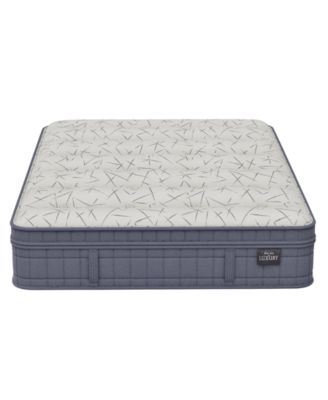 Luxury by Somna 15" Plush Hand-Tufted Euro Top Mattress, King, Created for Macy's