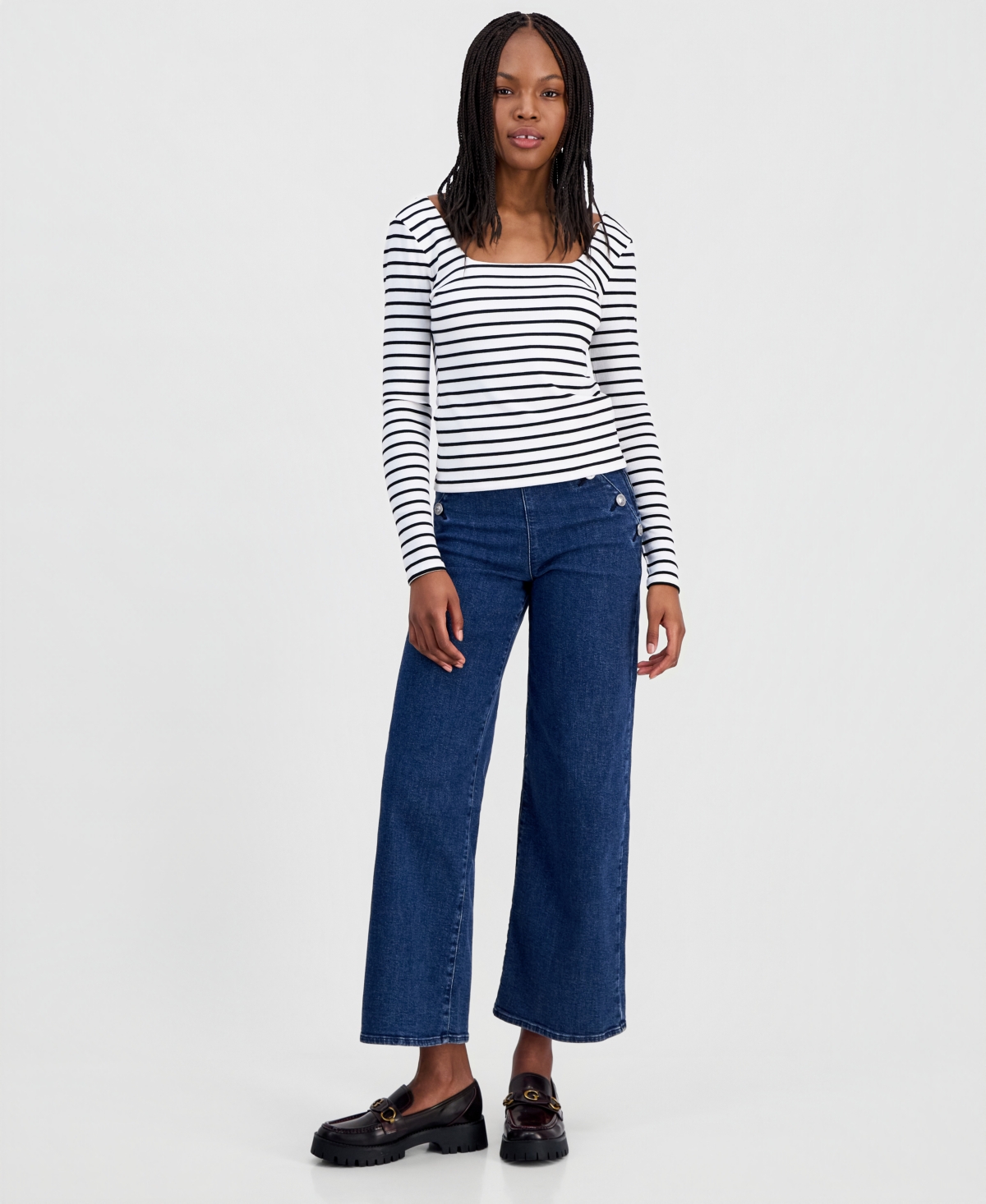 Guess Women's Chrystle Long-Sleeve Top