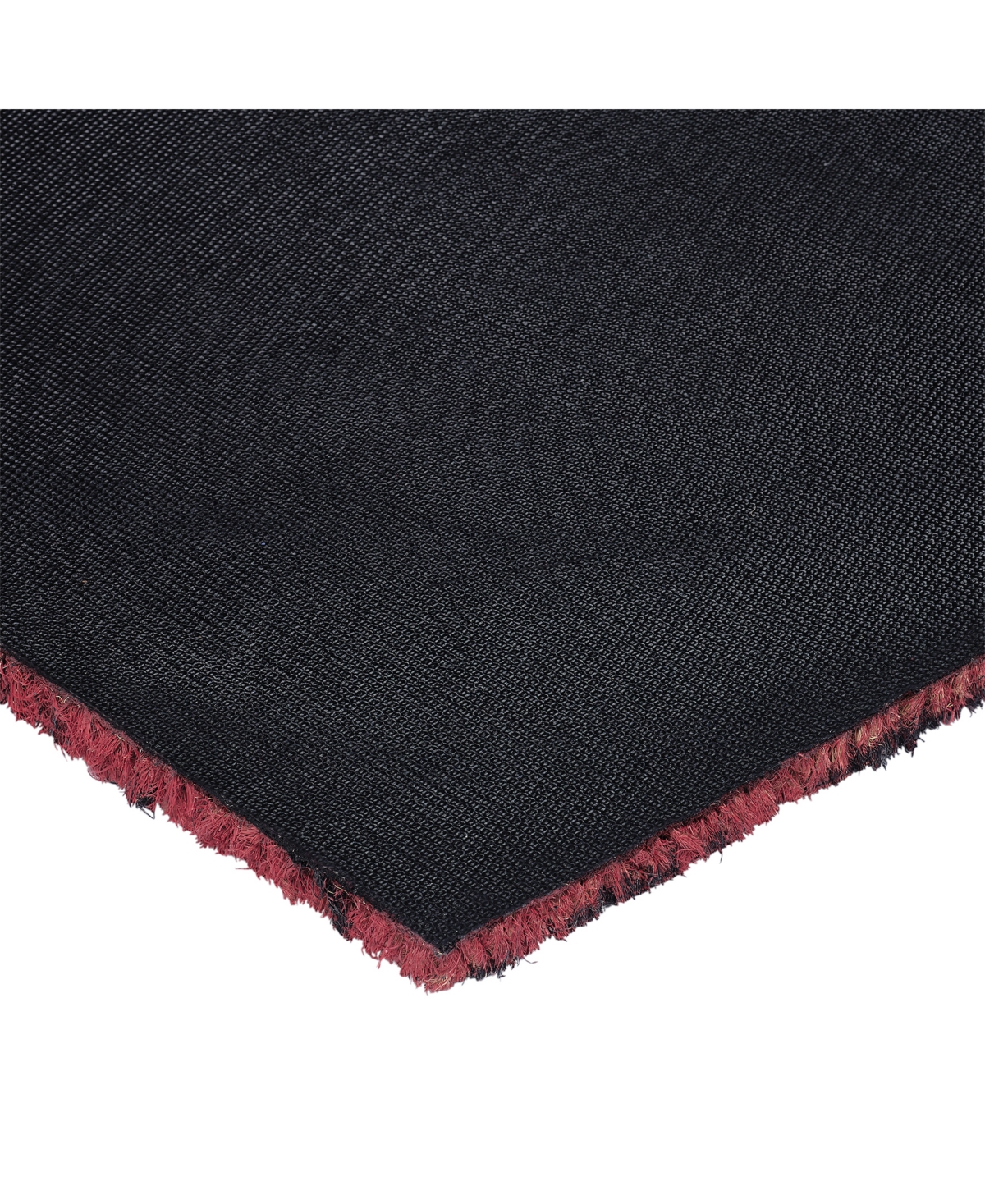 Vcny Home Christmas Reindeer Outdoor Coir Doormat, 18" X 30" In Red