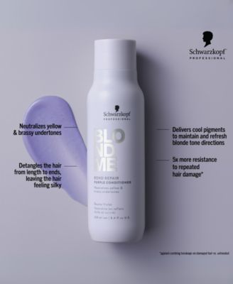 BlondMe Bond Repair Purple Conditioner, 8.45 oz.