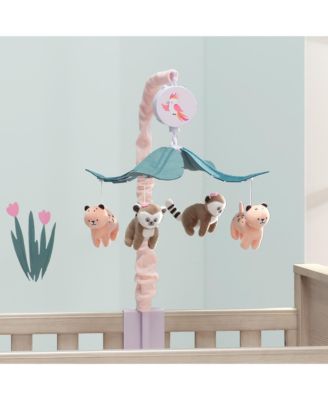 Enchanted Safari Animal Musical Baby Crib Mobile Jungle Soother Toy