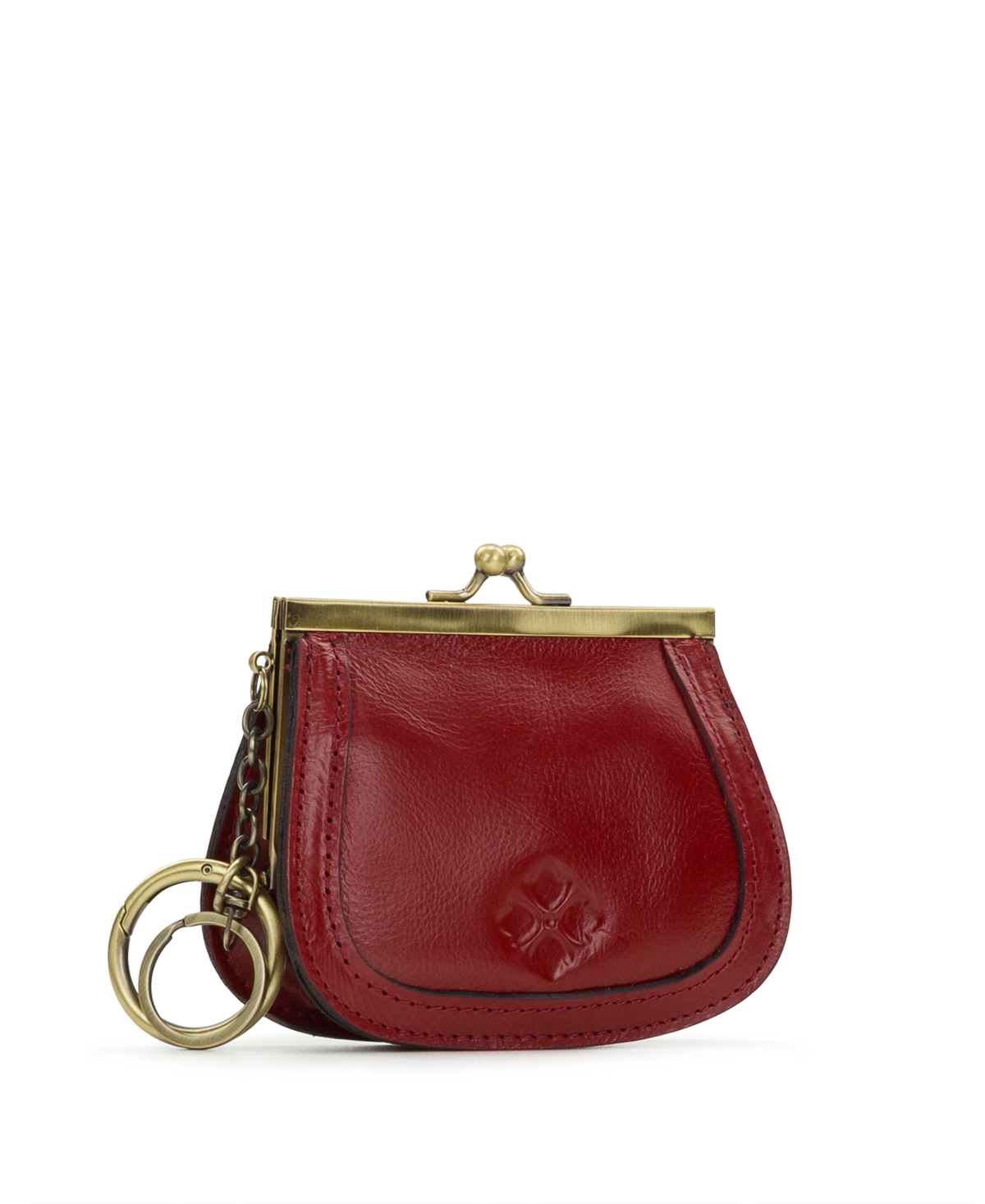 Patricia Nash Bella Boxed Coin Case In Red