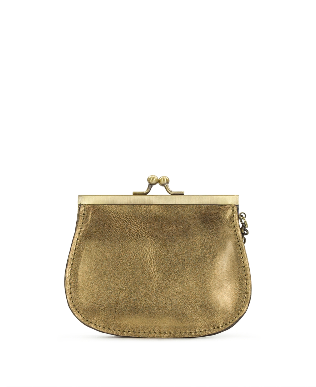 Patricia Nash Bella Boxed Coin Case In Gold