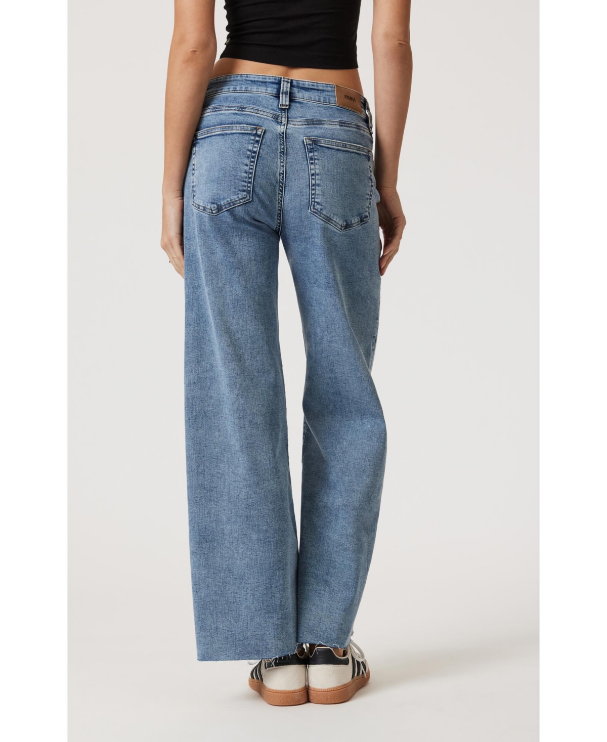 Mavi Jeans Women's Paloma Wide Leg Light Brushed Tribeca