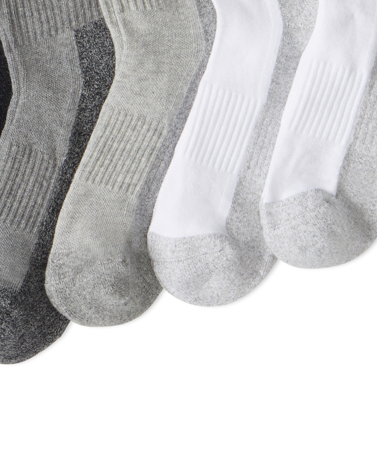 Polo Ralph Lauren Men's 6-Pack Contrast Sole Sock Set