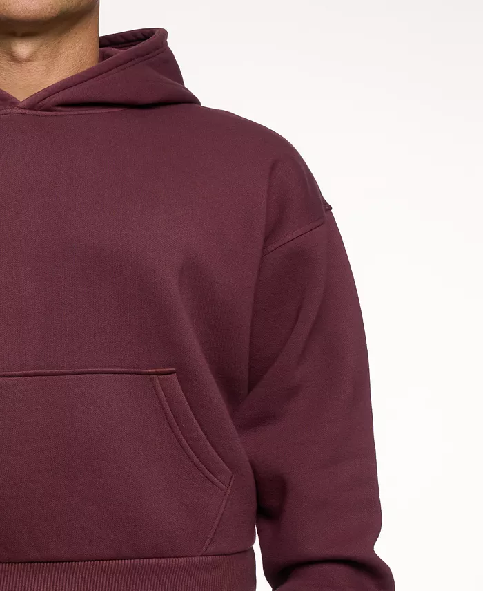 Men's Loose-Fit Pull-On Hoodie - thumbnail 4