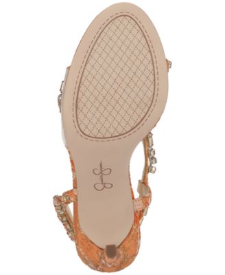 Women's Jaycin Barely-There Rhinestone Evening Sandals