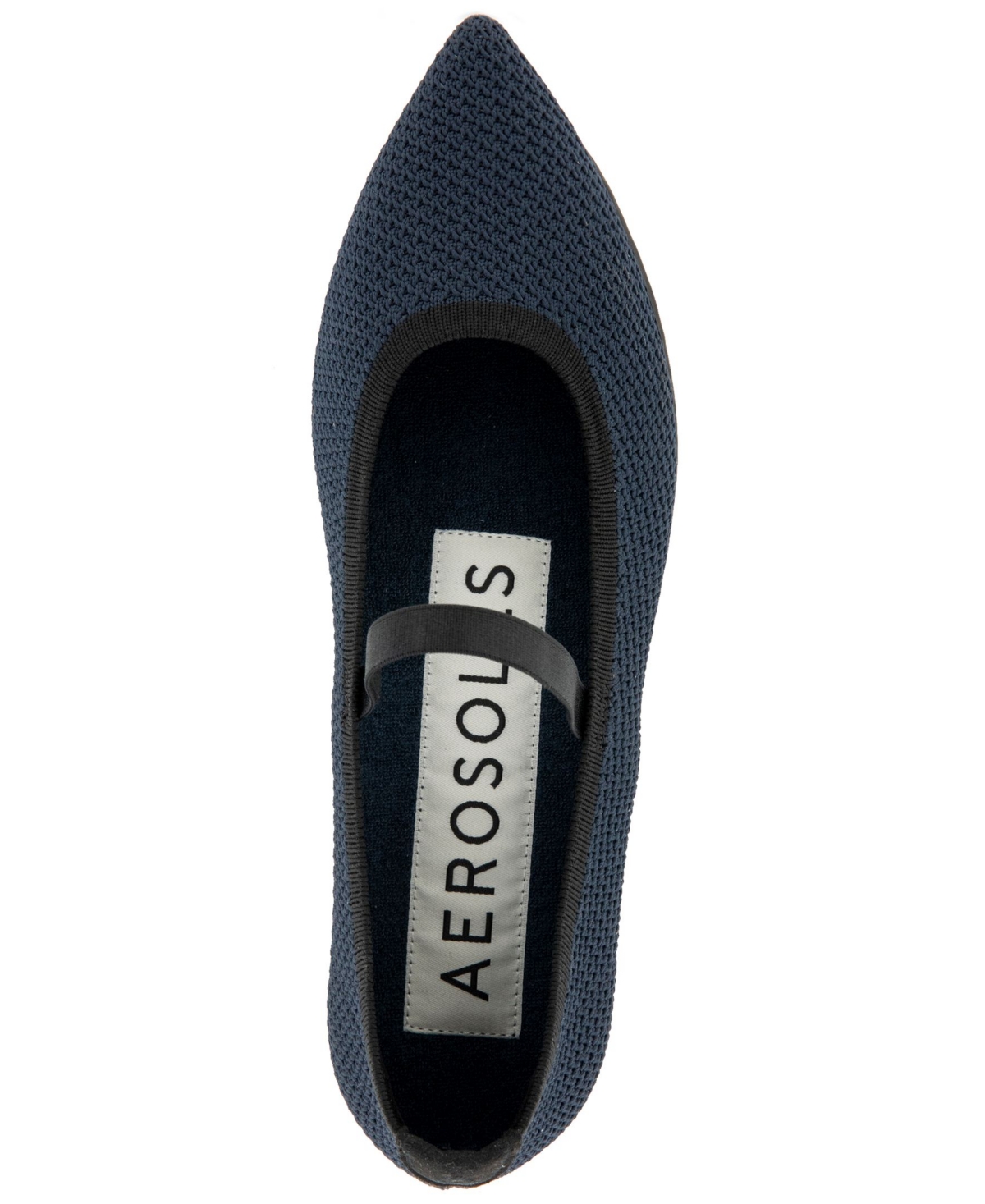 Aerosoles Women's Davina Casual Knit Flat In Blue