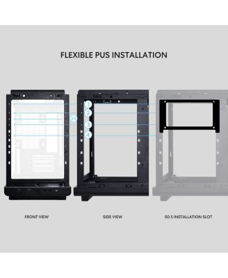 Lian-LI CS A3-mATX-WD Black Mini tower MicroATX Chassis Retail