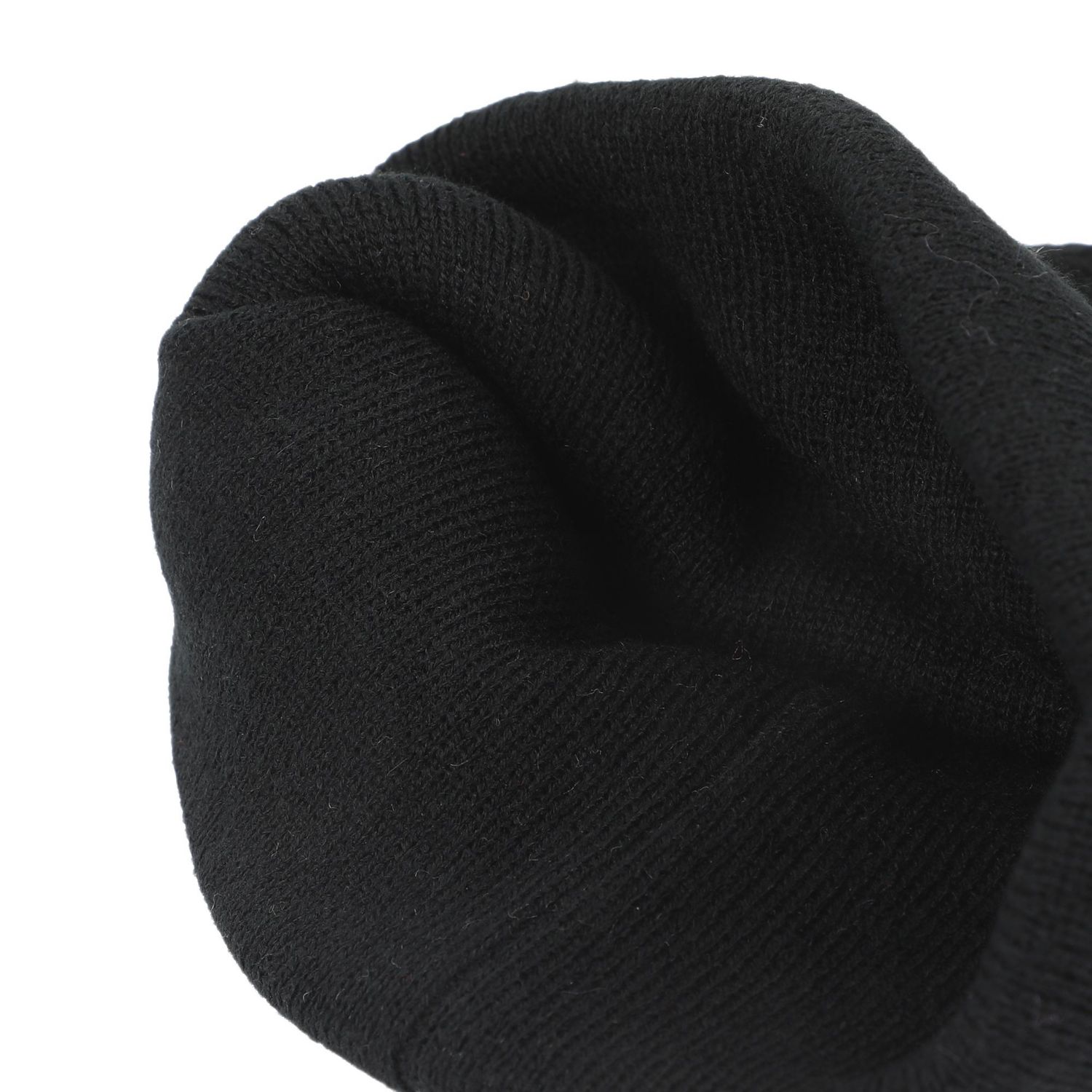 Men's Jason Mask Embroidery On Acrylic Knit Standard Cuff Beanie