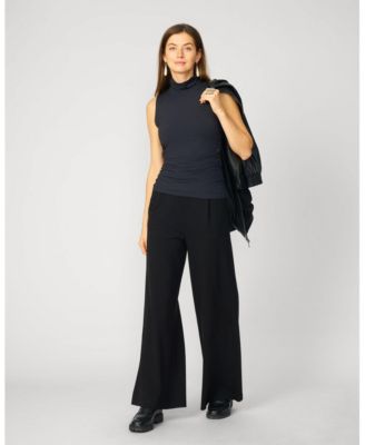 Women's Sculpt Sleeveless Turtleneck Tank