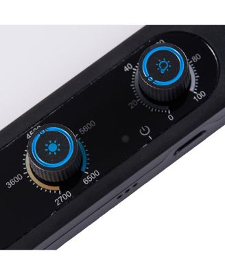 Verge 26W Bi-Color LED Light Panel, Charcoal