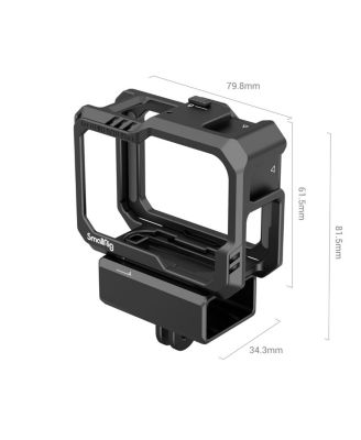 Full Camera Cage for GoPro HERO 10/9, Black