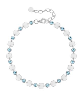 Blue Topaz Luna Bracelet (2 ct. t.w.) in Sterling Silver