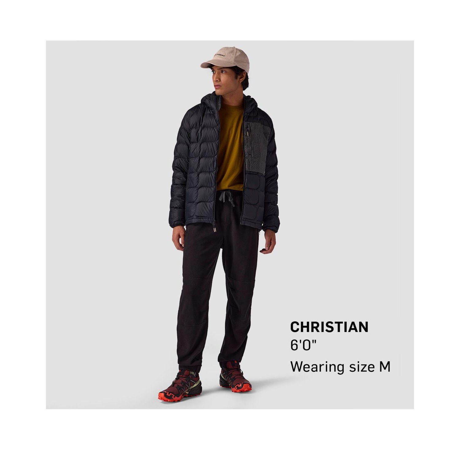 Men's Waas ALLIED Down Hooded Jacket Down Jackets