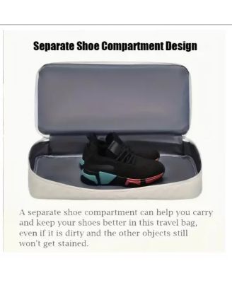 Three-dimensional Diamond Patterned Small Square Tote, Crossbody bag with Dry Wet Separation & Double-sided Pockets