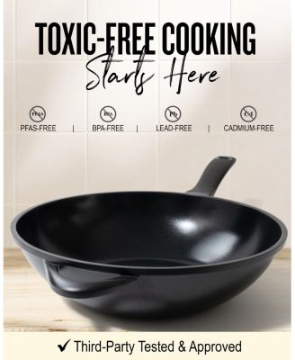 12” Nonstick Wok Pan – Induction Compatible