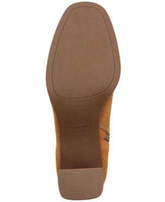 Women's Regina Wood Block Heel Booties