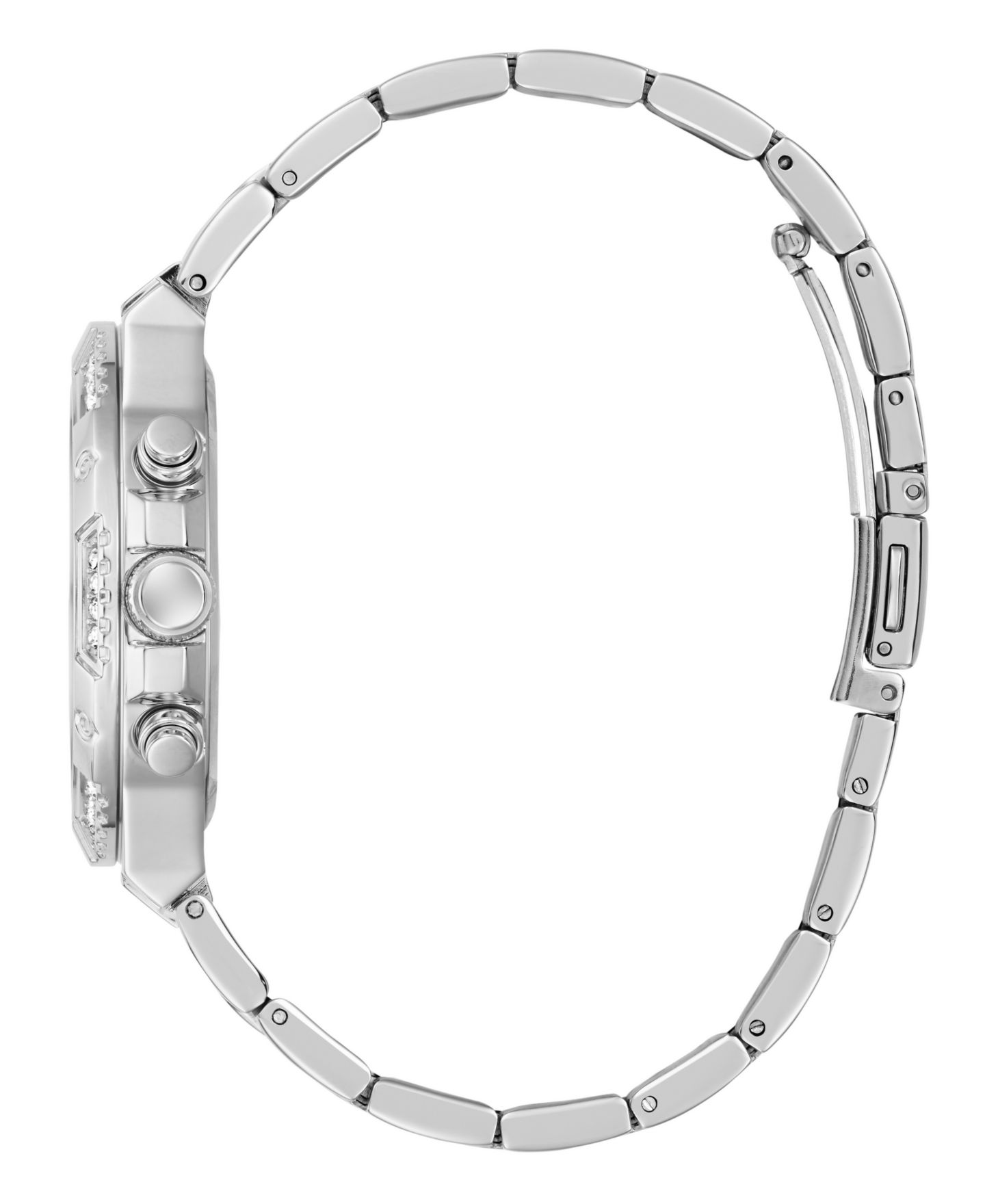 Женские часы GUESS Silver-Tone Multi-Function Watch, 38mm — фото 2