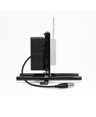 V-Mount Battery Plate with Cheese Plate, 15mm LWS Rod Clamp & 4-Pin XLR Cable