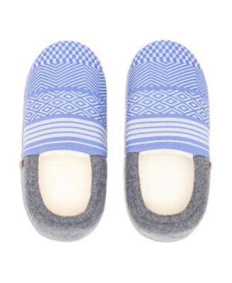 Women's Laidback Slipper Artisan Woven Indoor Closed Heel House Shoes