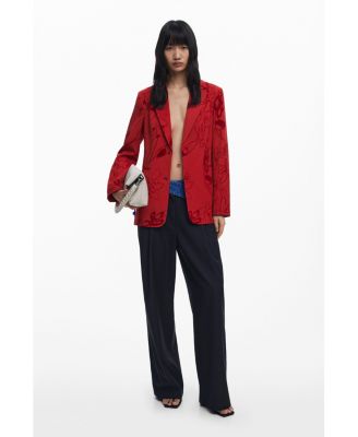 Women's Blazer with velvet details