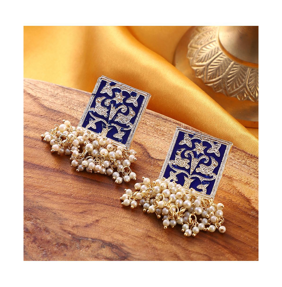 Sohi Women's The Niloufar Drop Earrings In Multi