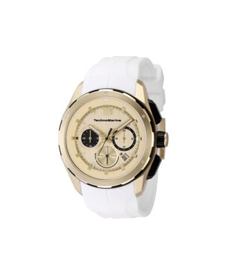 Men's TM-318101 OCEAN  Quartz Chronograph Gold Dial Watch