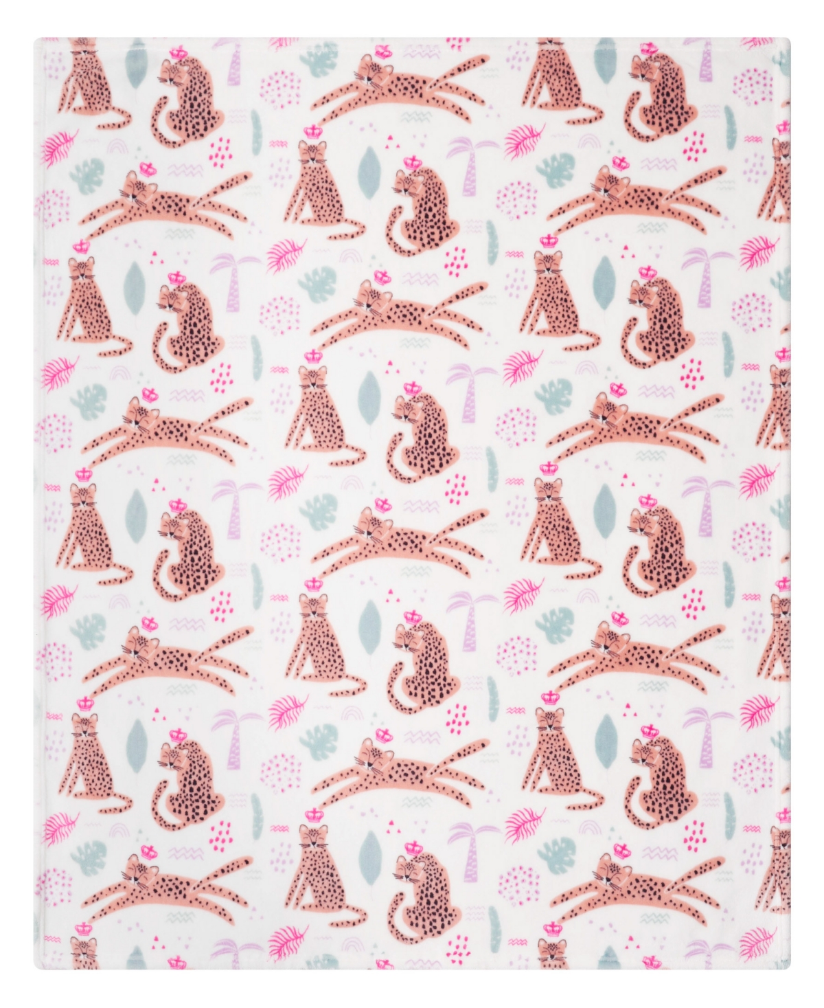 Juicy Couture Baby Plush Throw Blankets, 40" X 50" In Multi