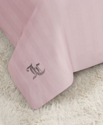  Jenny Velour Striped Jacquard 3-Pc. Duvet Cover Set, King