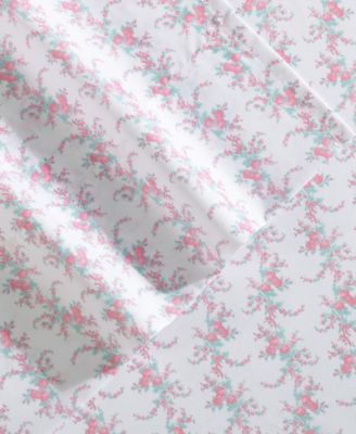 Printed Brushed Microfiber 6-Pc. Sheet Set, Full