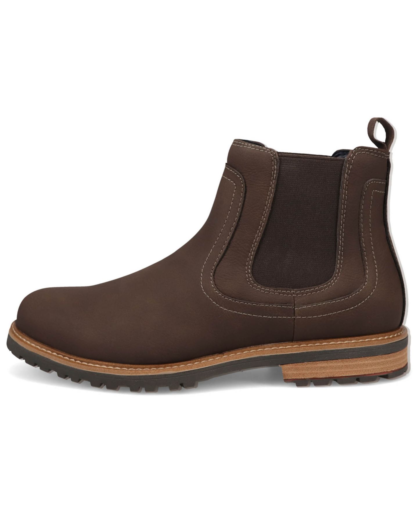 Мужские ботинки Dockers Camden Rugged Pull-On Chelsea, цвет: Чёрный — фото 10