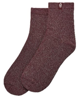 Women's Lavinia Shimmer Quarter Socks