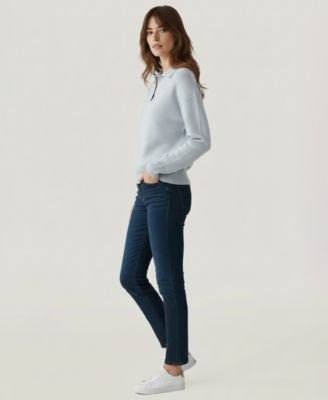 Soft by Women's Cashmere Lightweight Polo Sweater