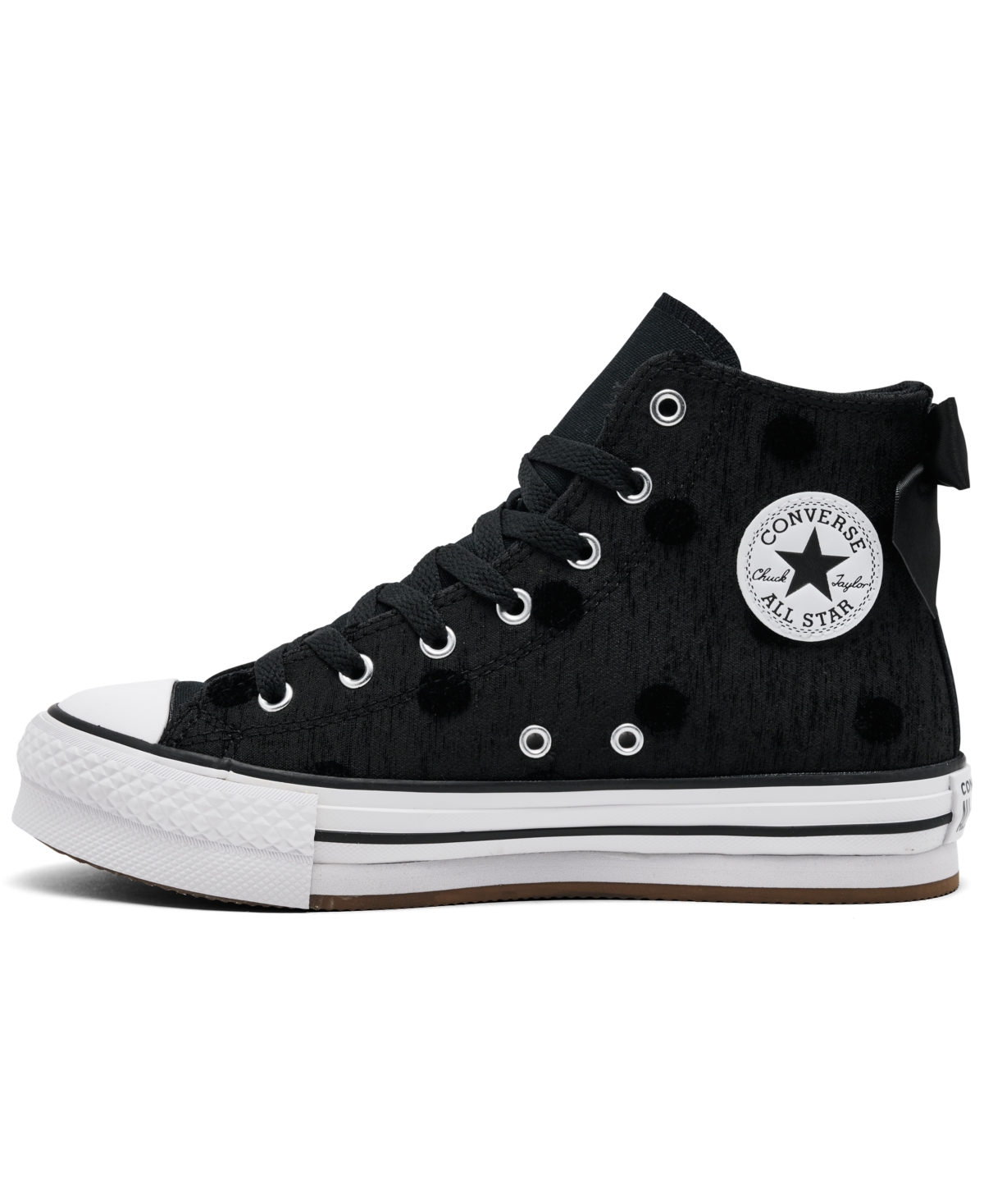 Converse Big Girls Chuck Taylor All Star Bows High Top Casual Sneakers from Finish Line
