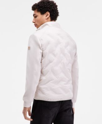 Men's Stretch Zip-Front Quilted Jacket