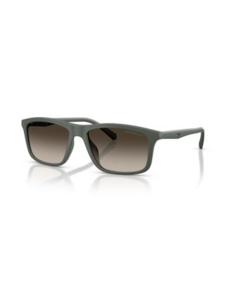 Men's Rectangle Sunglasses, EA4257U