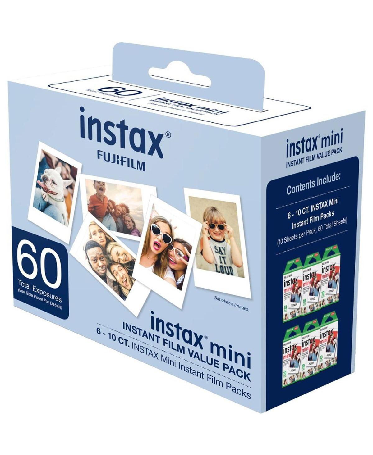 Fujifilm Fujifilm Mini Instant Camera Film: 120 Shoots Total, Value Pack, (10 Sheets x 12) Includes Slinger Photo Album