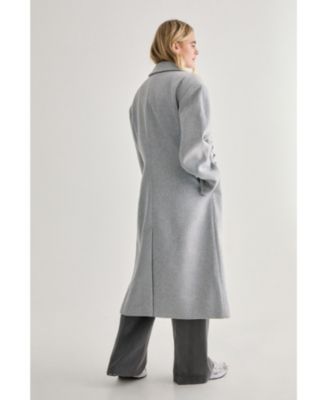 Premium Corseted Detail Maxi Coat