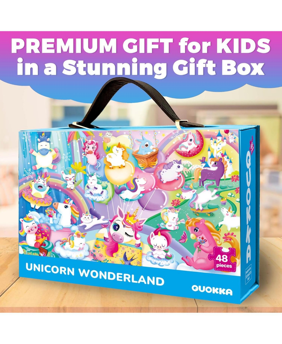 Quokka 2x3 Ft Giant Floor Puzzles for Kids 4-6