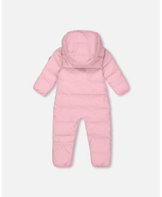 Baby Girl One-Piece Baby Cloud Compressible Snowsuit Designed for Car Seat Pink - Baby