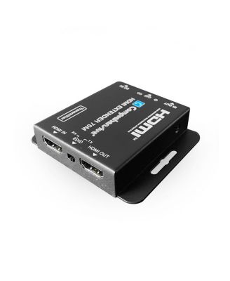 HDMI Extender Up To 150' Over Single Cat5/6, Signal Rates Up to 4.95Gbps, Auto-Adjustment for Equalization